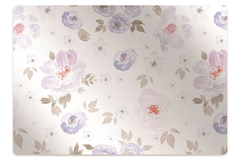 kobercomat.sk Ochranná podložka pod stoličku pastelové kvety 140x100 cm 2 cm 